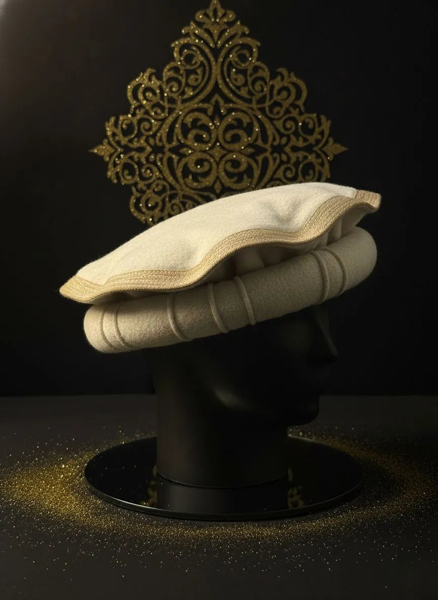 Tajven Afghan Pakol - White