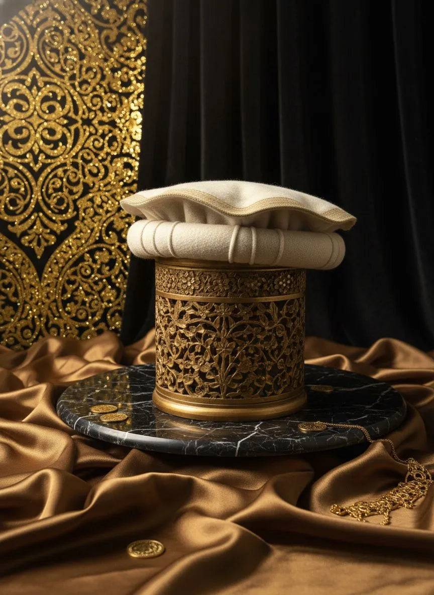 Tajven Afghan Pakol - White