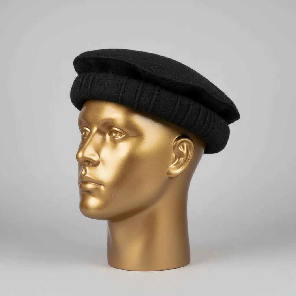 Tajven Afghan Pakol - Black