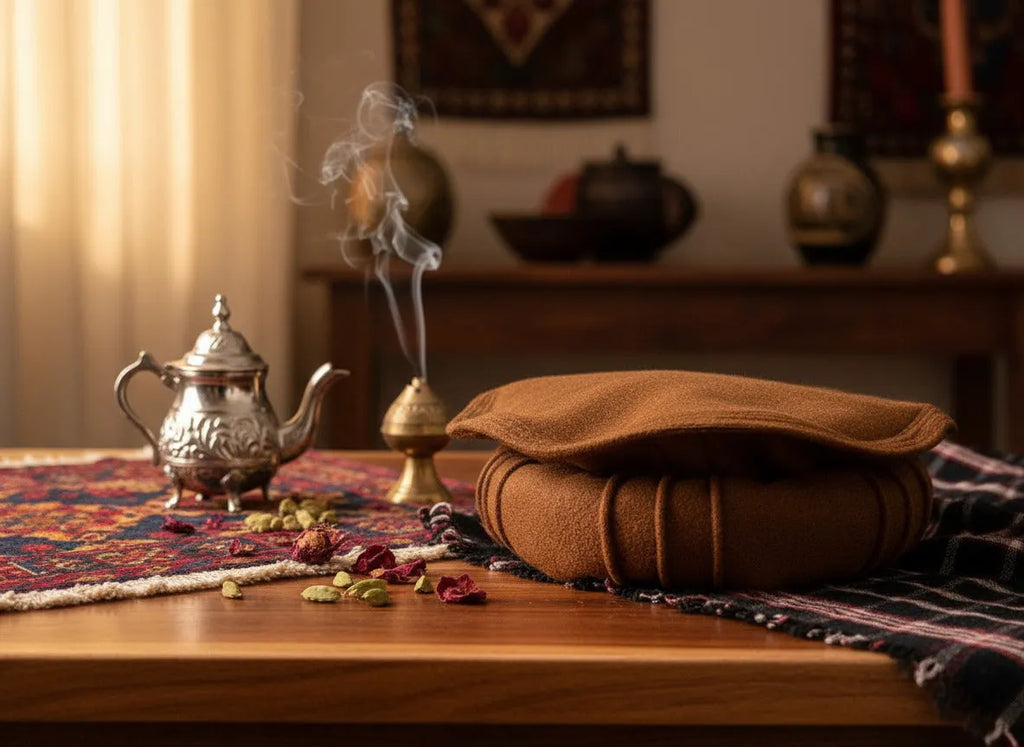 Tajven Afghan Pakol - Brown