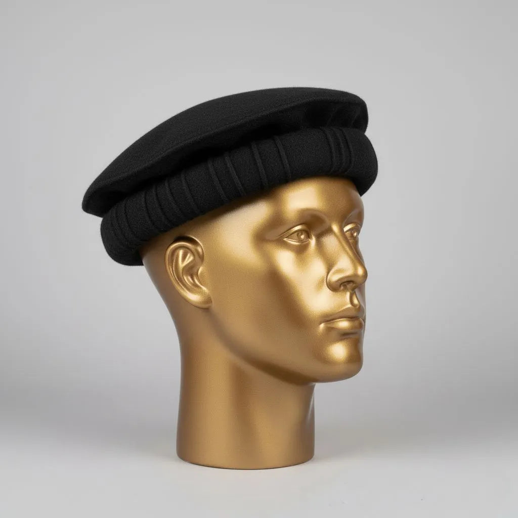 Tajven Afghan Pakol - Black