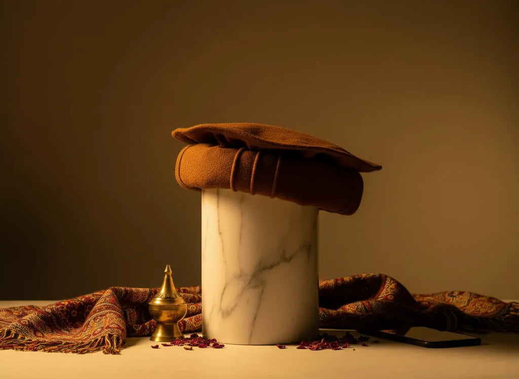 Tajven Afghan Pakol - Brown